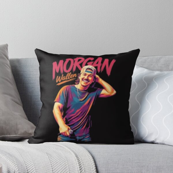 Item preview, Morgan Wallen Colage Art BW designed and sold by the-tkacher.