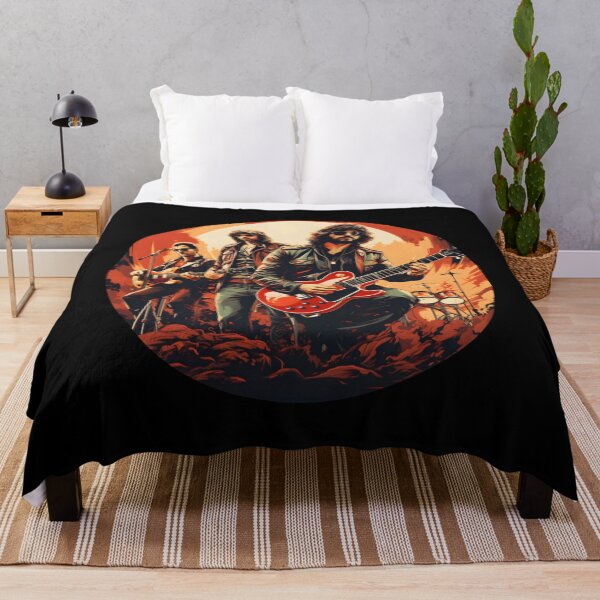 Item preview, a retro-styled of a rock band from the 70s designed and sold by LaurenFudgeO.