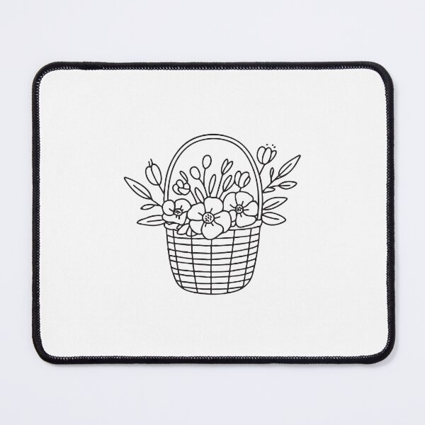 Item preview, Floral Bundle in Rustic Basket designed and sold by rasagamastore.