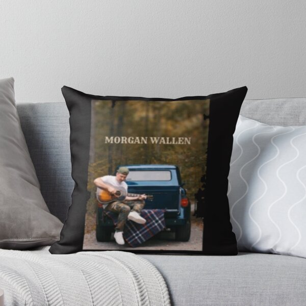 Item preview, Morgan Wallen Colage Art BW designed and sold by the-tkacher.