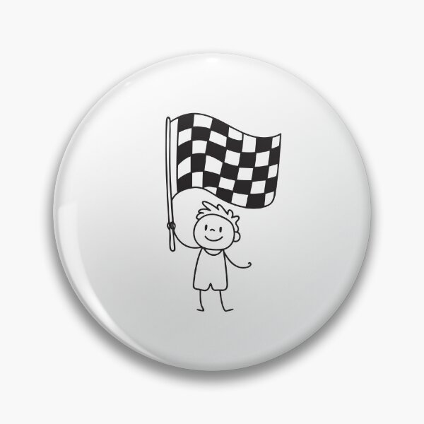 Item preview, Checkered Racing Flag designed and sold by rasagamastore.