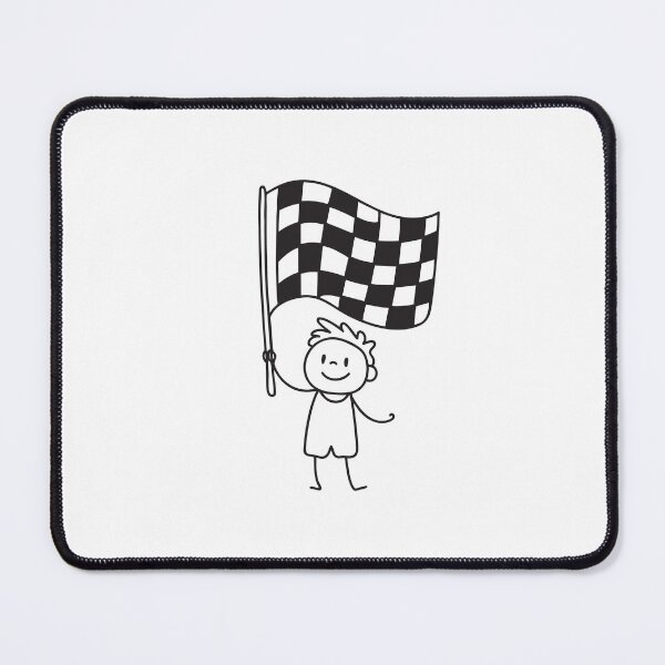 Item preview, Checkered Racing Flag designed and sold by rasagamastore.