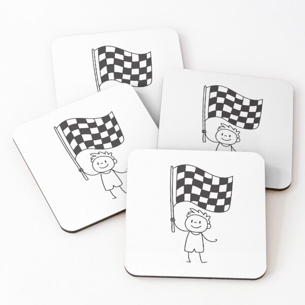 Item preview, Checkered Racing Flag designed and sold by rasagamastore.