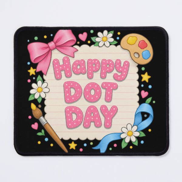 Item preview, Happy Dot Day Colorful Art Teacher Artist Creative Drawing Painting Gift designed and sold by Zizo-DR44.