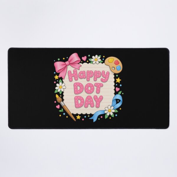 Item preview, Happy Dot Day Colorful Art Teacher Artist Creative Drawing Painting Gift designed and sold by Zizo-DR44.