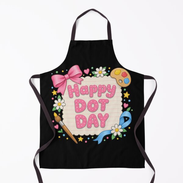 Item preview, Happy Dot Day Colorful Art Teacher Artist Creative Drawing Painting Gift designed and sold by Zizo-DR44.