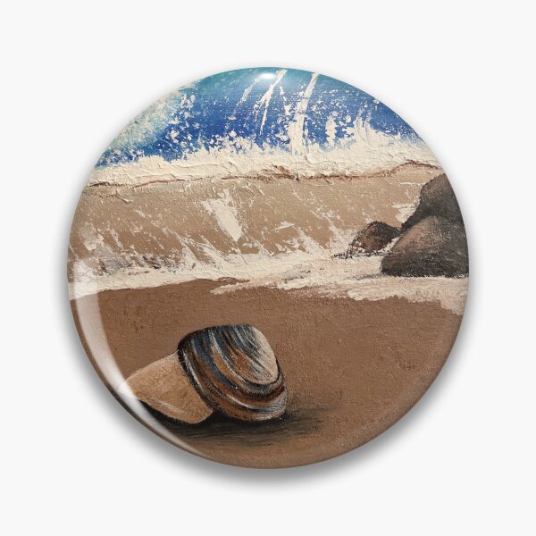 Item preview, Giant Clam near crashing waves designed and sold by for-dreams-sake.