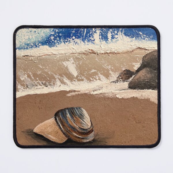 Item preview, Giant Clam near crashing waves designed and sold by for-dreams-sake.