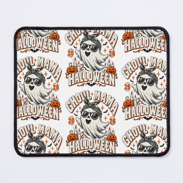 Item preview, Ghoul Mama 2026 Retro Ghost Pumpkin Halloween Design designed and sold by SEINENGAPPI12.