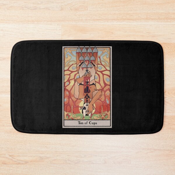 Item preview, Bleeding Ten Of Cups Mystical Tarot Card Art designed and sold by LostLoganTarot.