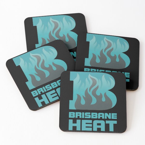 Item preview, Brisbane Heat Logo Style Aqua Flame designed and sold by Encolabrationsh.