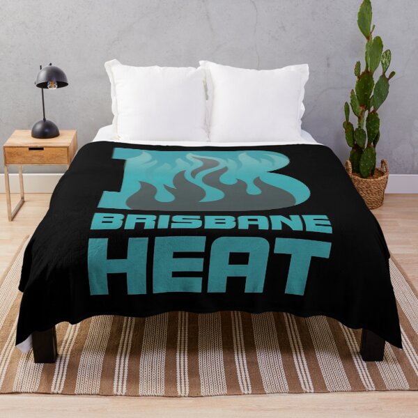 Item preview, Brisbane Heat Logo Style Aqua Flame designed and sold by Encolabrationsh.