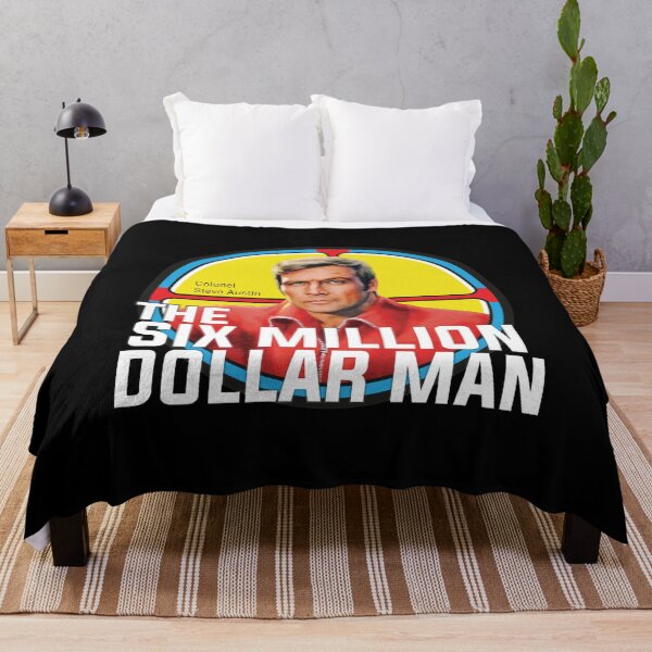 Item preview, The Six Million Dollar Man Steve Austin Retro Portrait designed and sold by Pearchmitt.