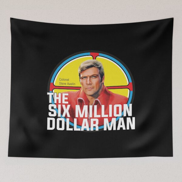 Item preview, The Six Million Dollar Man Steve Austin Retro Portrait designed and sold by Pearchmitt.