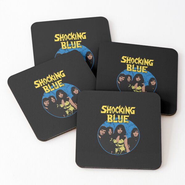 Item preview, Shocking Blue Band  Art designed and sold by Pearchmitt.