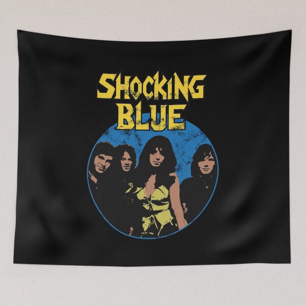 Item preview, Shocking Blue Band  Art designed and sold by Pearchmitt.