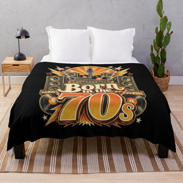 Item preview, Born in the 70s Retro Music Guitar Speakers Vinyl designed and sold by Pearchmitt.