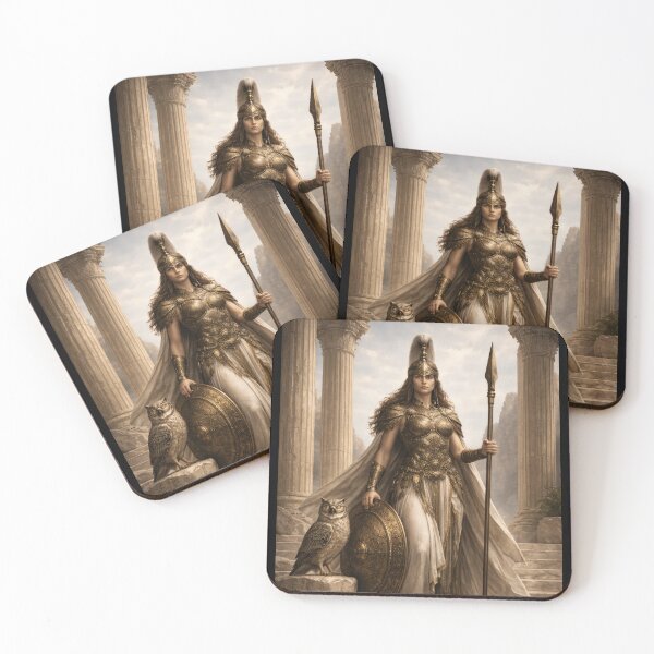 Item preview, Athena – Goddess of Wisdom and War designed and sold by WallboundStudio.