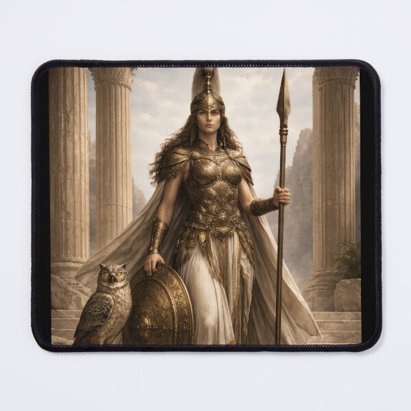 Item preview, Athena – Goddess of Wisdom and War designed and sold by WallboundStudio.
