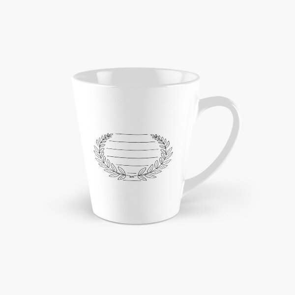 Item preview, Laurel wreath lying on a wooden table in doodle sketch designed and sold by rasagamastore.