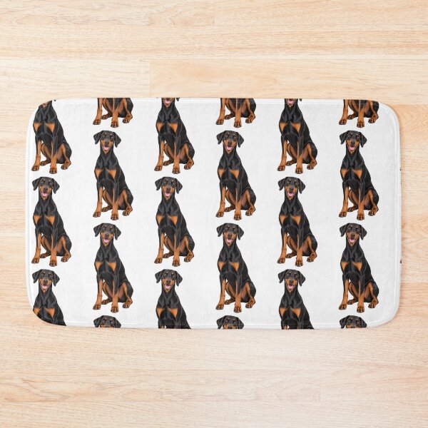 Item preview, Black and tan Doberman Dog with Natural Ears designed and sold by BackgroundND.