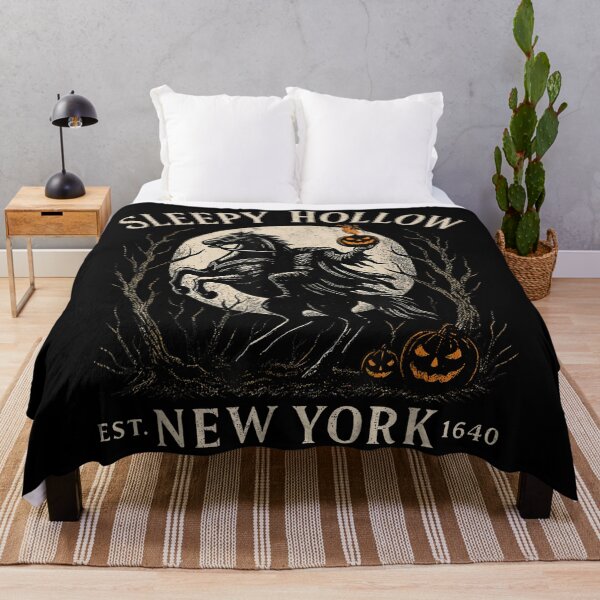 Item preview, Sleepy Hollow Spooky Pumpkin Headless Horseman Halloween designed and sold by Serene woods.