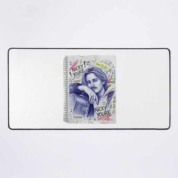 Item preview, Nicky youre music album cover art typography designed and sold by ARTeez⭐️⭐️⭐️⭐️⭐️.