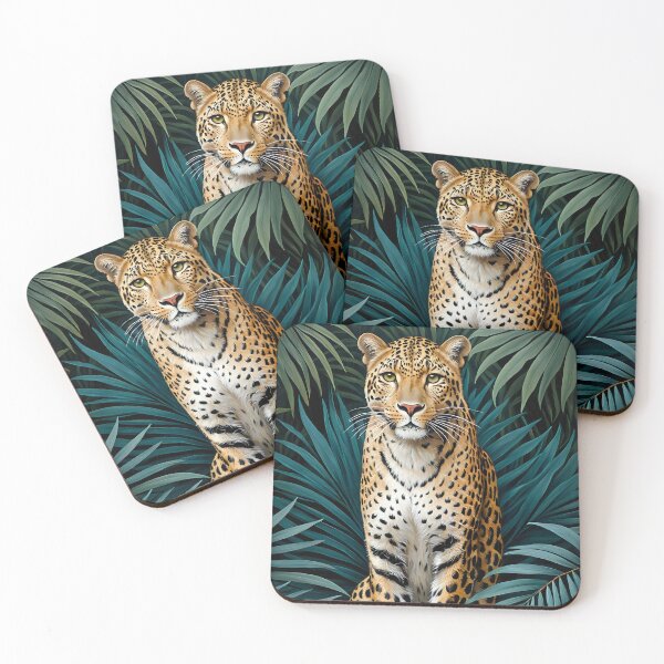Item preview, JUNGLE SENTINEL | Leopard designed and sold by TAMAJAD.
