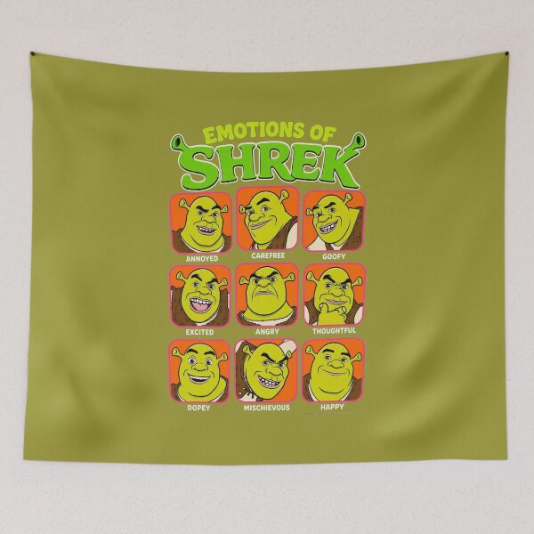 Item preview, Many Moods Of A Green Ogre designed and sold by kitaaman454.