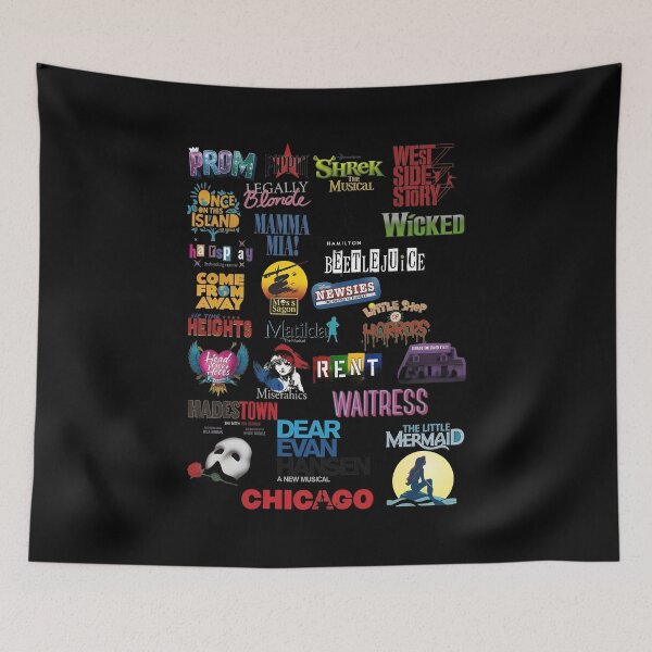 Item preview, Broadway Musical Show Logo Collage designed and sold by Encolabrationsh.