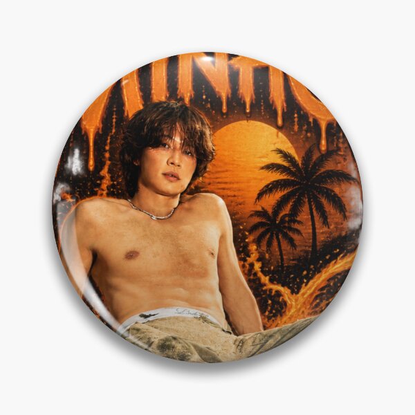 Item preview,  Fiery Orange Typography Minho Make It Hot Era designed and sold by Valeree Store.