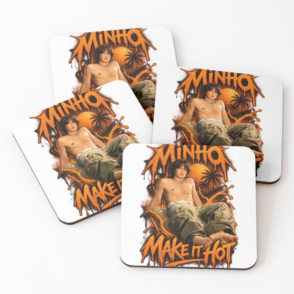 Item preview,  Fiery Orange Typography Minho Make It Hot Era designed and sold by Valeree Store.