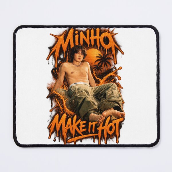 Item preview, Fiery Orange Typography Minho Make It Hot Era designed and sold by Valeree Store.