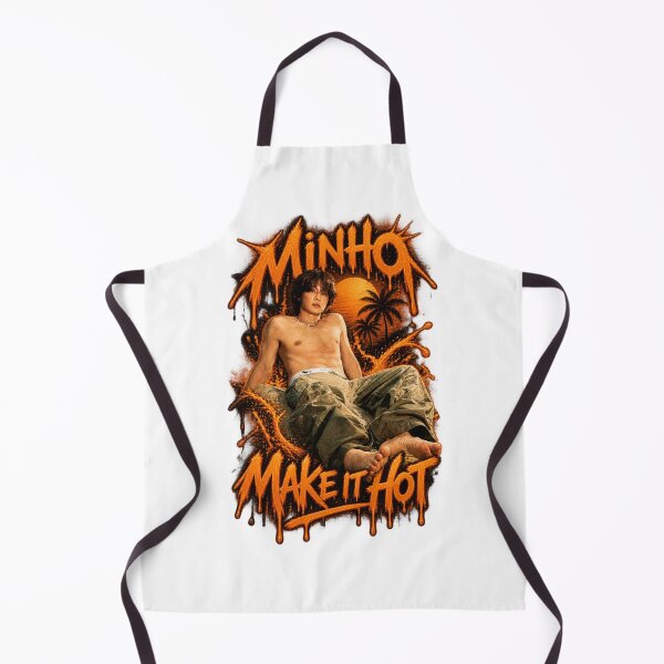 Item preview, Fiery Orange Typography Minho Make It Hot Era designed and sold by Valeree Store.