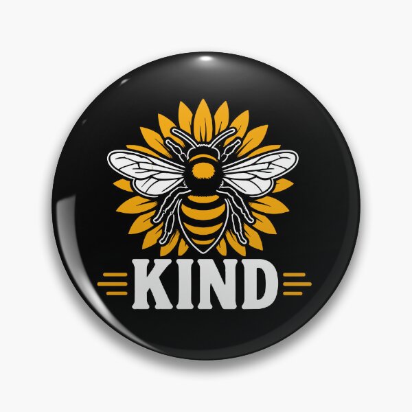 Item preview, Bee Kind Sunflower Shirt – Cute Honey Bee Positive Kindness Quote Floral Design designed and sold by mraihan.