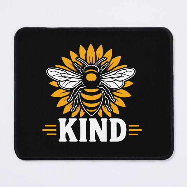 Item preview, Bee Kind Sunflower Shirt – Cute Honey Bee Positive Kindness Quote Floral Design designed and sold by mraihan.