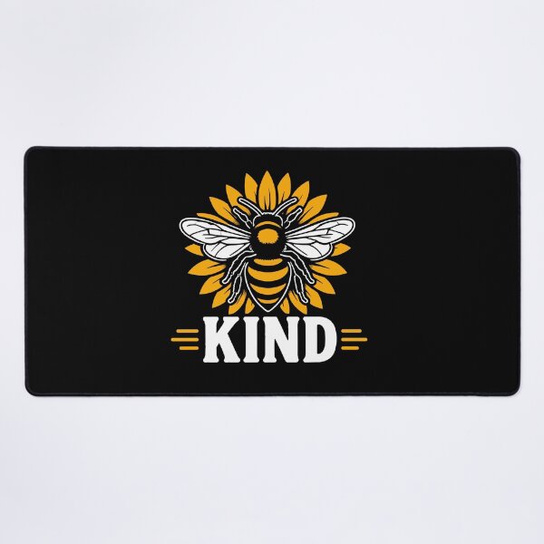 Item preview, Bee Kind Sunflower Shirt – Cute Honey Bee Positive Kindness Quote Floral Design designed and sold by mraihan.