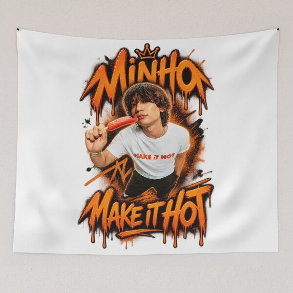 Item preview, Black Tracksuit Orange Glow Minho Make It Hot designed and sold by Valeree Store.