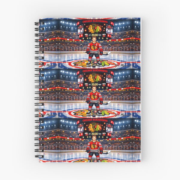 Item preview, Connor Bedard Chicago Blackhawks Captain Center Ice Hockey Art – Full Body Digital Cartoon designed and sold by The Art Queen Of Michigan .