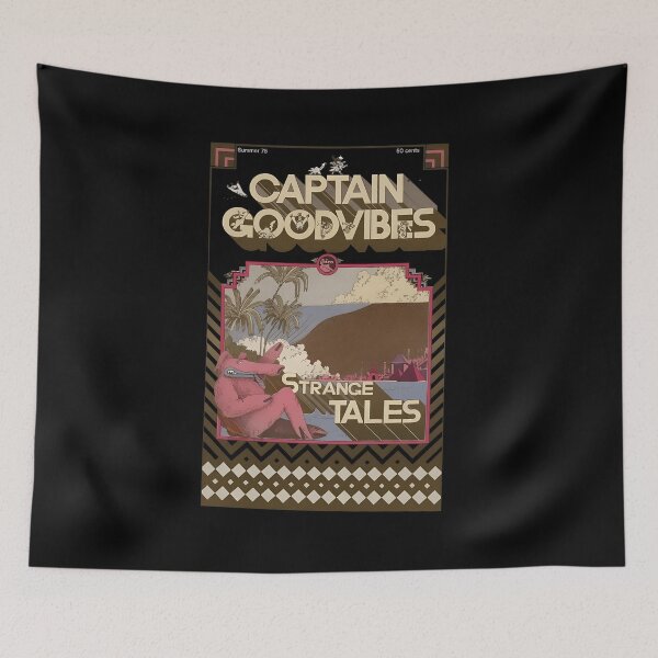 Item preview, Captains Goodvibes Stranges Tales Retro Comic designed and sold by Encolabrationsh.