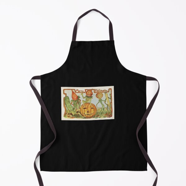Item preview, Merry Halloween - Vintage Greeting Card Illustration designed and sold by SedgeWren.