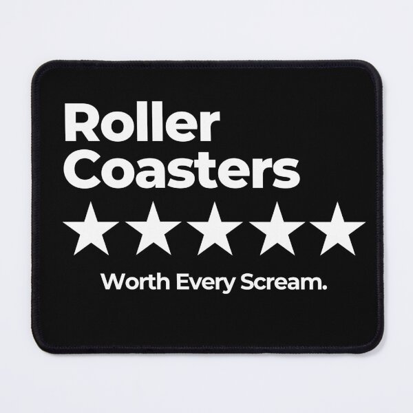 Item preview, Roller Coasters – Worth Every Scream - Five‑Star Coaster Culture designed and sold by Coaster Culture Industries.