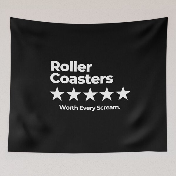 Item preview, Roller Coasters – Worth Every Scream - Five‑Star Coaster Culture designed and sold by Coaster Culture Industries.
