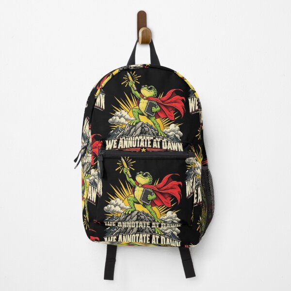 Item preview, We Annotate At Dawn Frog Turtle English Teacher Back to designed and sold by SEINENGAPPI12.