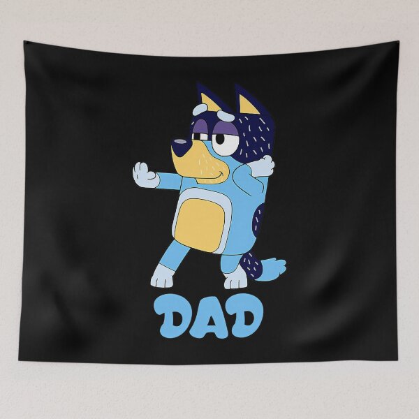 Item preview, Blueys-Dad-Mum Love-Fathers Day designed and sold by Brainiacgfx.