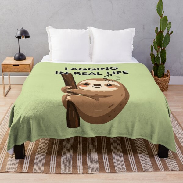 Item preview, Lagging in Real Life Sloth designed and sold by Aelbrn.
