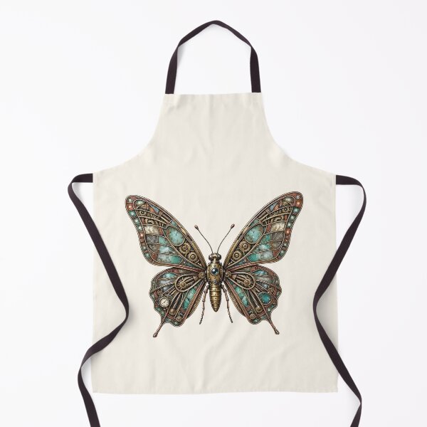 Item preview, Steampunk Butterfly with Mechanical Gears and Vintage Wings designed and sold by SweetLilith.