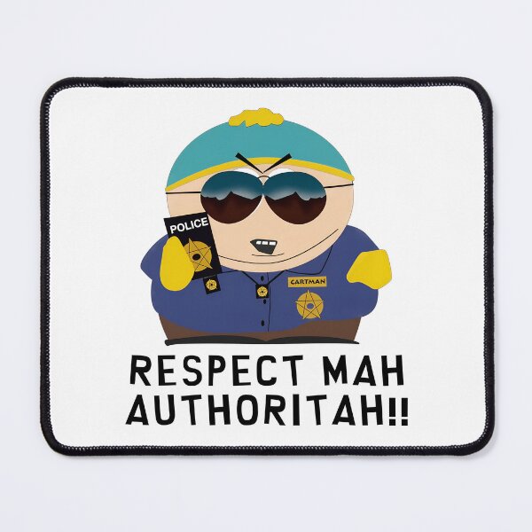 Item preview, Cartman Respect Mah Authoritah Cop designed and sold by Encolabrationsh.