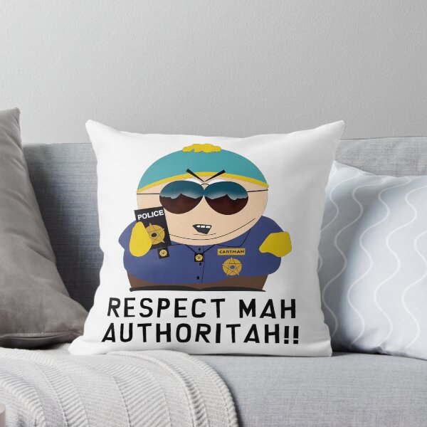 Item preview, Cartman respeta mi autoridad policía designed and sold by Encolabrationsh.