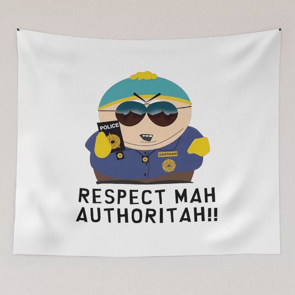 Item preview, Cartman Respect Mah Authoritah Cop designed and sold by Encolabrationsh.